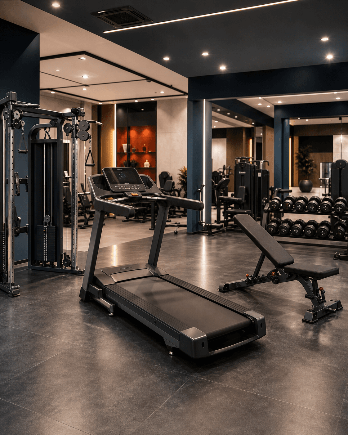 Span Fitness Equipments showroom