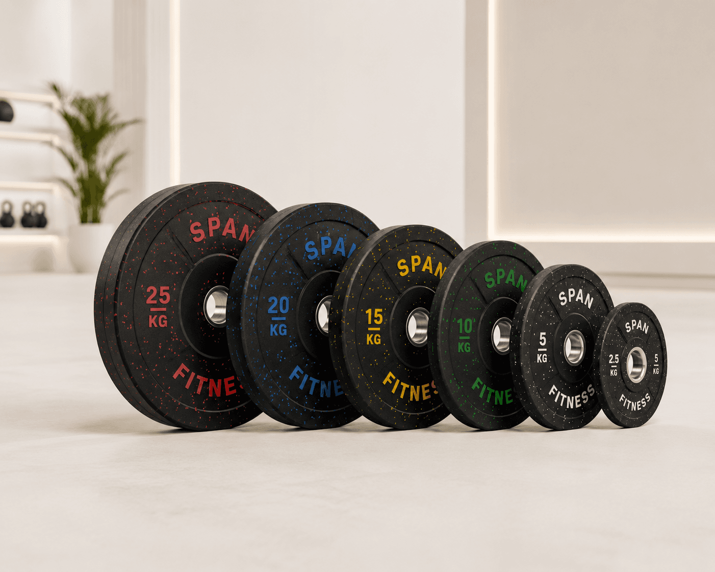 Olympic Weight Plates from Span Fitness Equipments