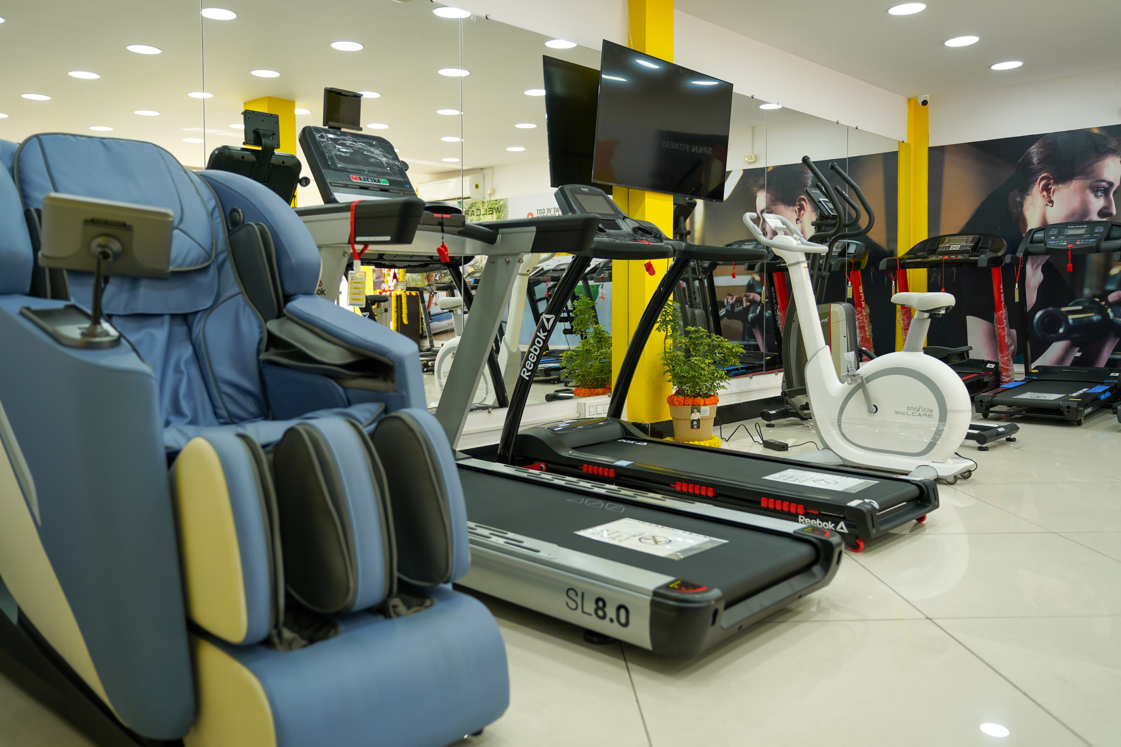Customer Guidance at Span Fitness Equipments