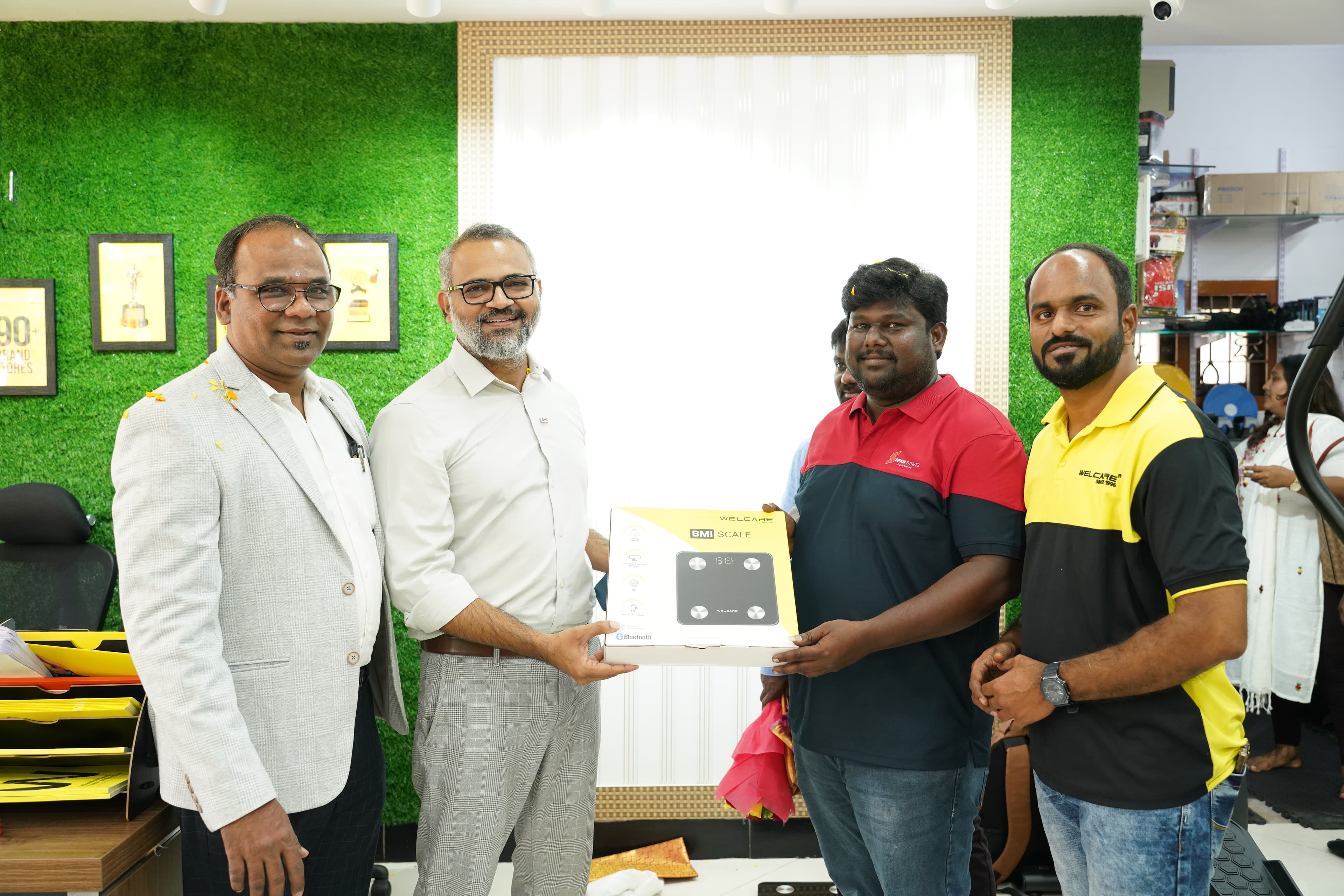 Span Fitness Team at Span Fitness Equipments