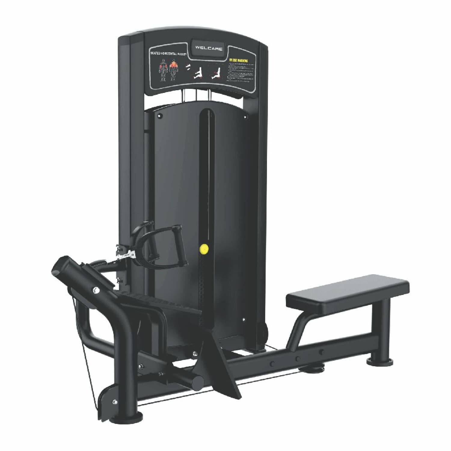 EN-112A SEATED HORIZONTAL PULLEY from Span Fitness Equipments