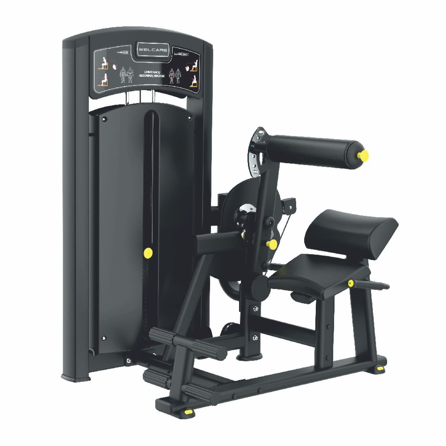EN-009 LOW BACK/ABDOMINAL from Span Fitness Equipments