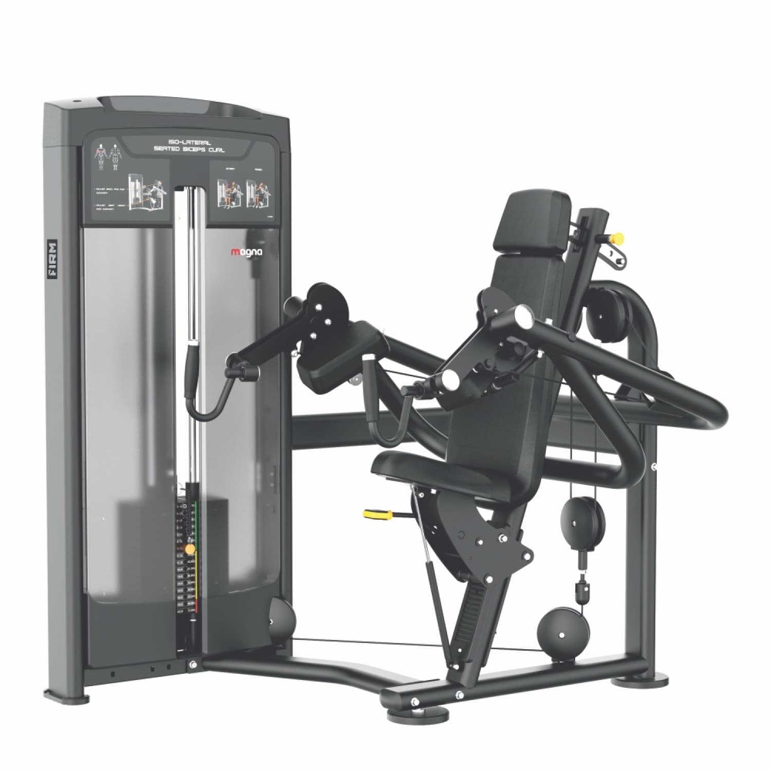 FM8031 ISO-LATERAL SEATED BICEPS CURL from Span Fitness Equipments