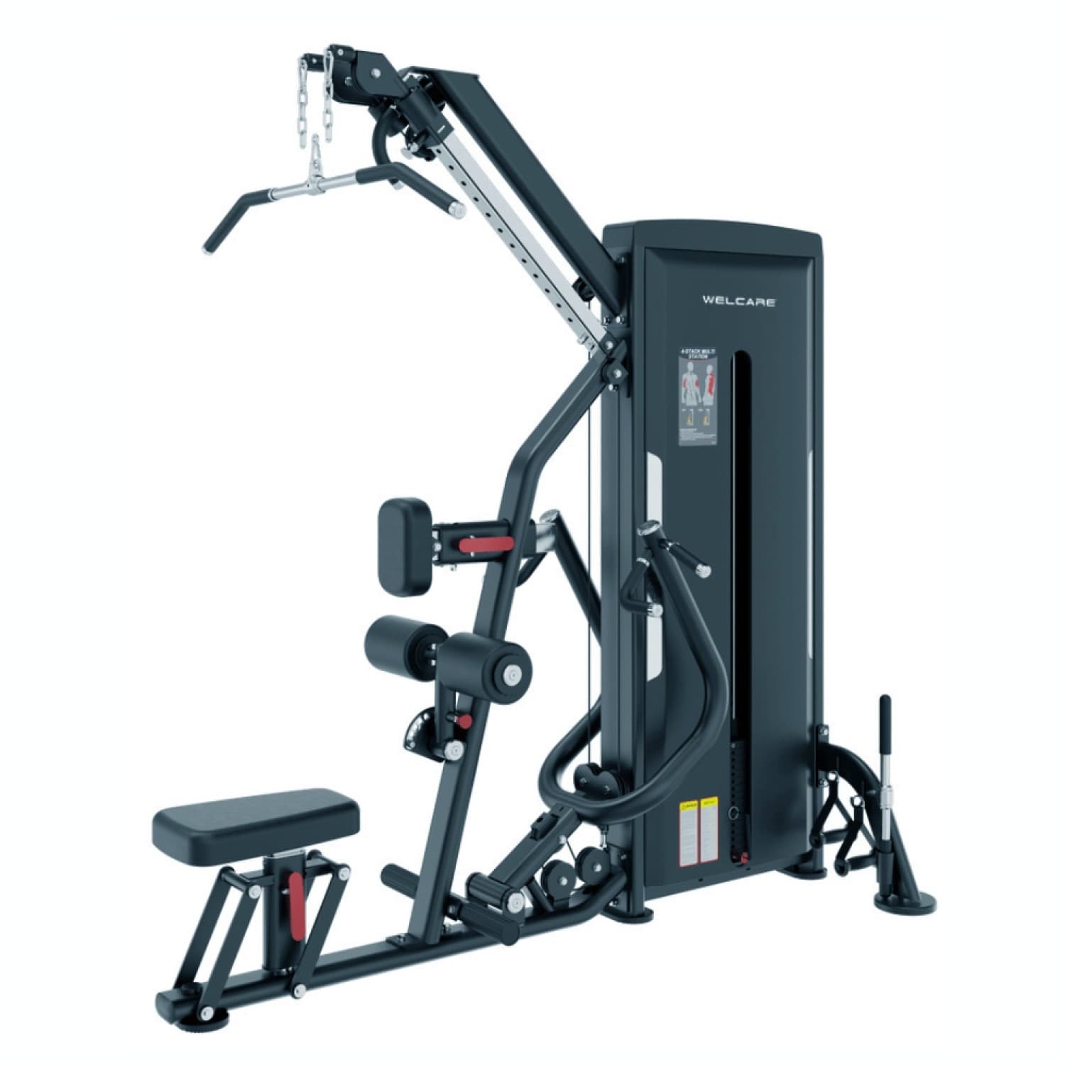 WA041-YP LAT PULL DOWN/MID ROW from Span Fitness Equipments