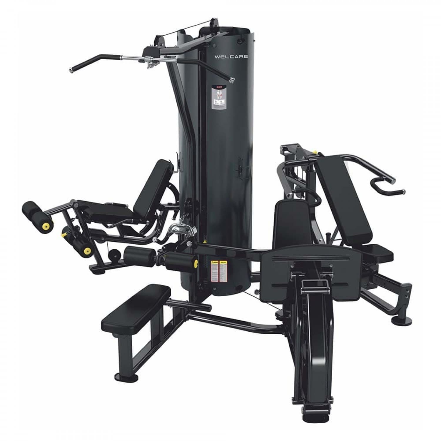 WS004S 3 STACK 4 STATION MULTI GYM from Span Fitness Equipments